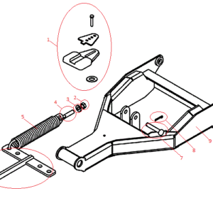 Power-V DXT Pushframe Assembly Diagram
