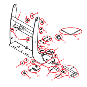 Power-V RT3 Coupler Assembly (2003 & Up) Diagram