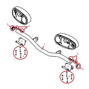Power-V RT3 Lightbar (103272 & Up) Diagram