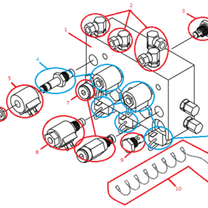 BOSS Power-V RT3 Valve Assembly (97073 & Up) Diagram