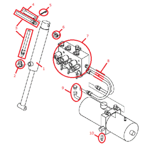 BOSS Power-V RT3 Left Controller Diagram