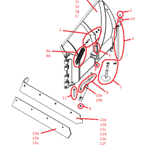 Power-V RT3 Blade Half (Right) Diagram