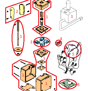 Straight Blade RT3 Joystick Diagram
