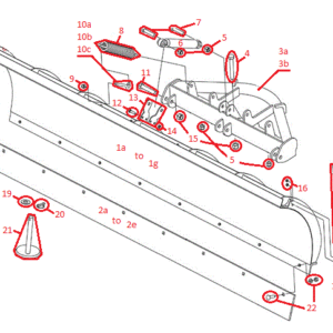 Straight Blade RT3 10' Straight Blade Diagram