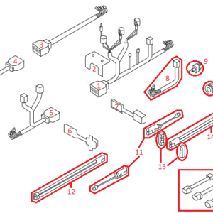 Straight Blade RT2 Harness Wiring Diagram