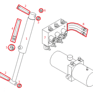 Straight Blade RT2 Left Controller Diagram