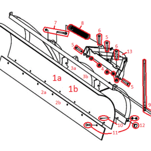 Sport Duty RT3 Straight Blade Diagram