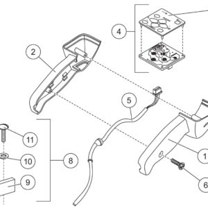 SD Series Fish-Stik Hand-Held Control Diagram