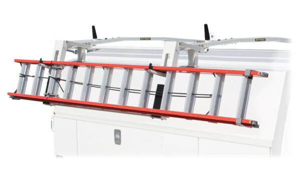 Kargo Master 47993 - Single HR EZ Drop-Down Ladder Rack (For Covered Service Bodies)