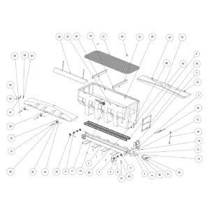 SaltDogg SHPE3000CH Hopper Assembly Diagram