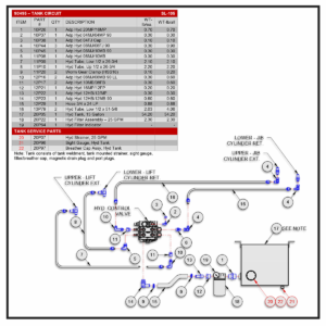 Swaploader SL-105 Tank Circuit Diagram