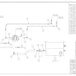 SL-220/222/240 Hydraulic Sub-Assembly Chassis Tank Circuit Diagram