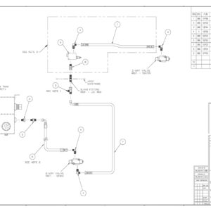 SL-220/222/240 Hydraulic Sub-Assembly CVS Circuit Diagram