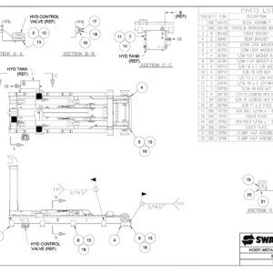 SL-2418 Hoist Installation Kit Assembly Diagram