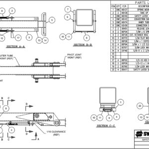 SL-330/400 Safety Latch Assembly