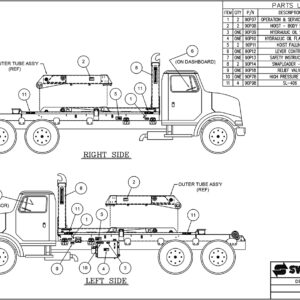 SL-406 Decal Assembly Diagram