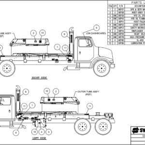 SL-650 Decal Assembly Diagram