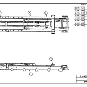 SL-655 Hoist Base Assembly