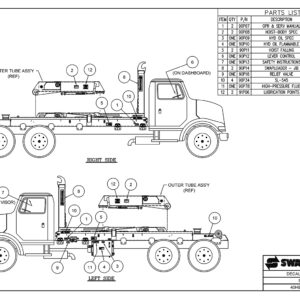 SL-545 Decal Assembly Diagram