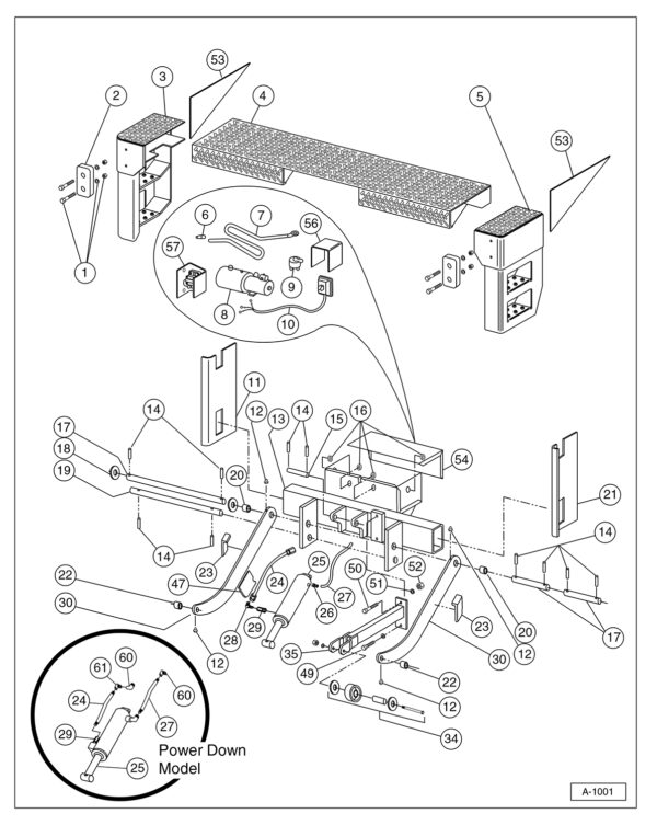 Anthony SM Dock Bumper Assembly Diagram