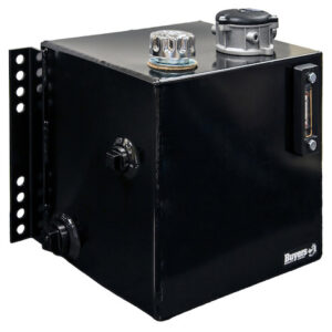 Buyers SMR15SF10 - 15 Gallon Side Mount Steel Hydraulic Reservoir With 10 Micron Filter