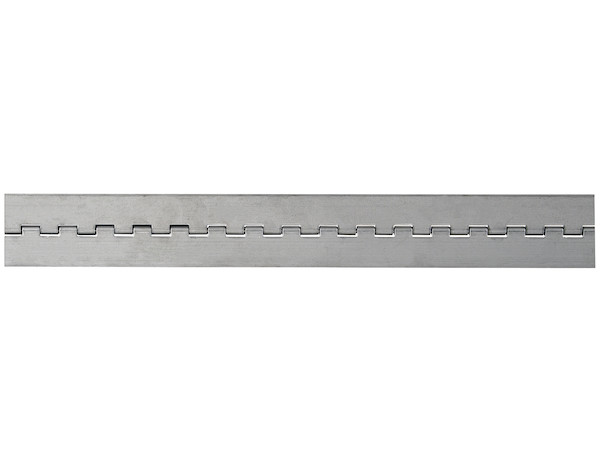 Buyers Products SS20 - Stainless Continuous Hinge .120 x 72 Inch Long with 3/8 Pin and 3.0 Open Width