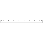 BOSS STB03003 - 8 Foot Steel Cutting Edge (1/2 x 6 x 96 Inches)