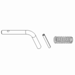 BOSS STB09577 - Spring Pin Kit Kckstd Sport Duty