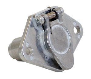 Buyers TC1004 - 4-Way Die-Cast Zinc Trailer Connector -Truck-Side