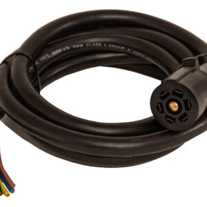 Buyers TC2967P - 7-Way Flat Pin Trailer Connector with 96 Inch Cable