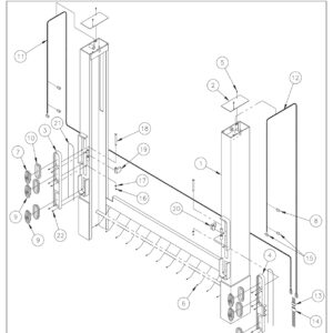 TDR 44/55/66 Frame Assembly Diagram