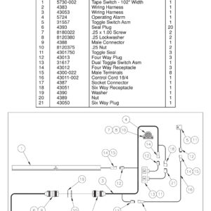 TDR 44/55/66 Harness Assemblies Diagram