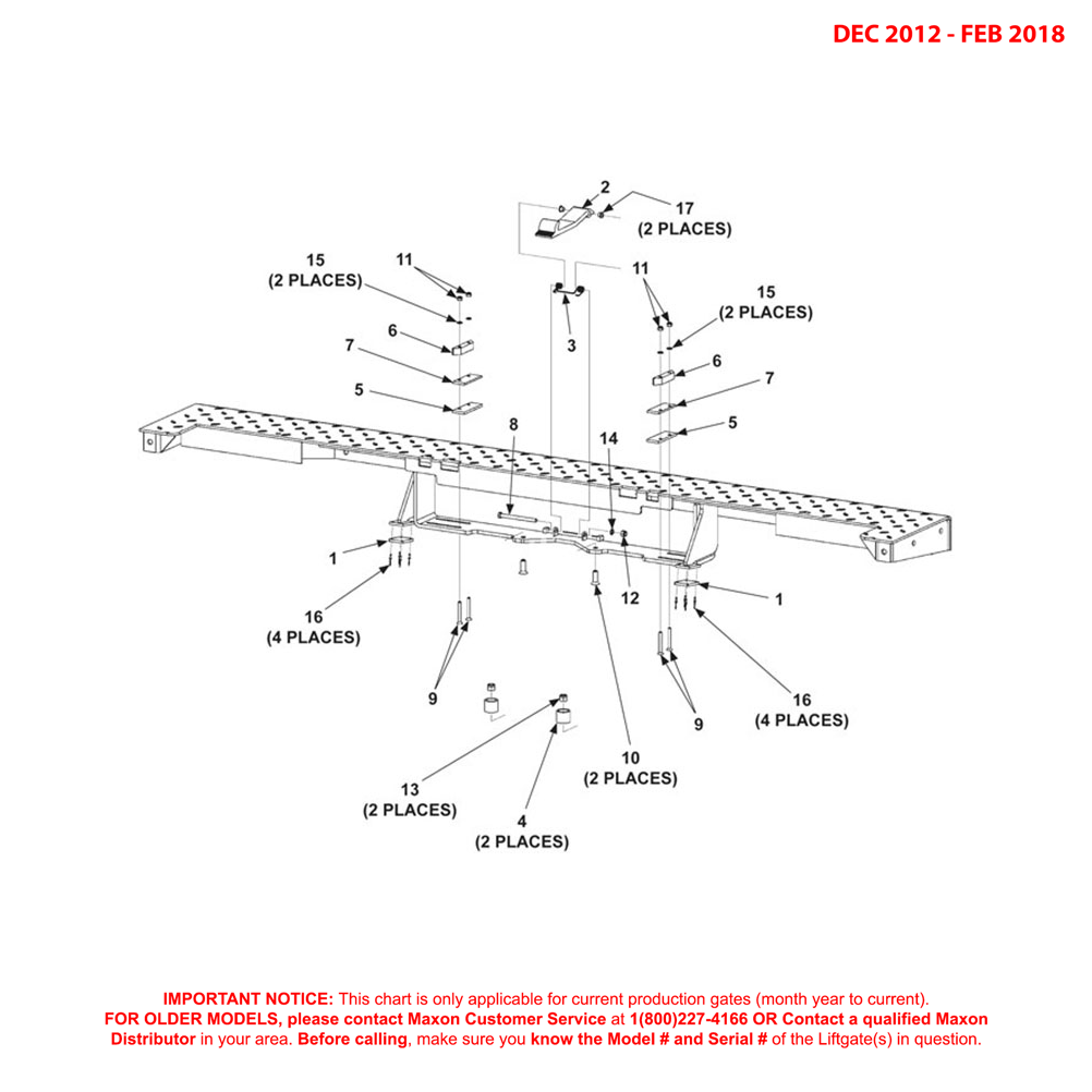 Maxon TE-33 (Dec 2012 - Feb 2018) Main Assembly (2 OF 2) From ITEParts.com