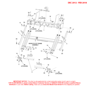 Maxon TE-33 (Dec 2012 - Feb 2018) Main Assembly (1 OF 2)
