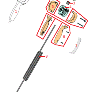 Trip-Edge RT3 Controller Handle Diagram