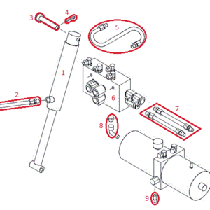 Trip-Edge RT3 Left Controller (G1220 & Down) Diagram