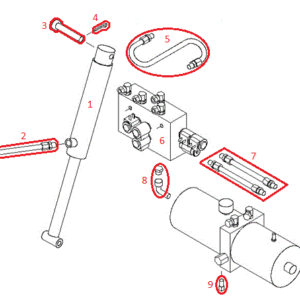 Trip-Edge RT3 Left Controller (G1220 & Up) Diagram