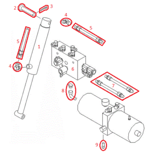 Trip-Edge RT3 Left Controller Diagram