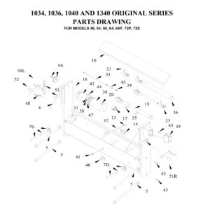 Tommy Gate Original Series Diagram (1 OF 2) [Pickup / Service Body / Cargo Van]