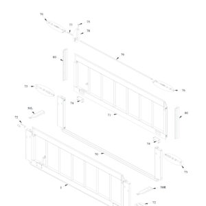 Tommy Gate G2 Series Lift-And-Dump Diagram [Flatbed / Stake / Van / Dump Body]