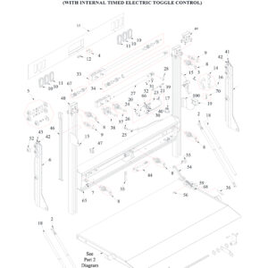 Tommy Gate Railgate Series High-Cycle Diagram (1 OF 2) [Flatbed / Stake / Van]