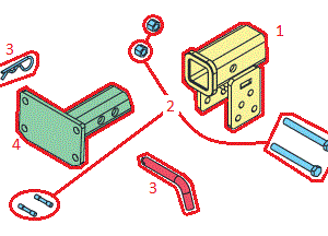 BOSS TGS04933 Grounds Master Receiver Tube Diagram