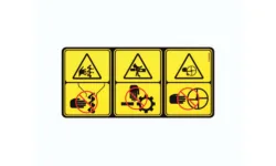 BOSS TGS05895 - TGS Spinner 'DANGER' Decal