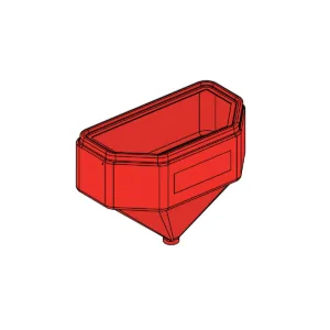 BOSS TGS05944 - 11 Cu Ft TGS Hopper With Latch