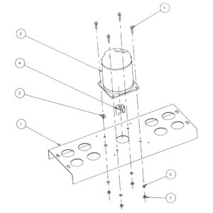SaltDogg TGS05B Motor Assembly Diagram