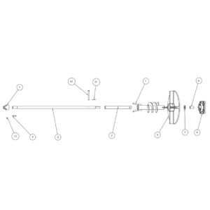 SaltDogg TGS05B Spinner Assembly Diagram