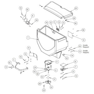 SaltDogg TGS06 Main Assembly Diagram