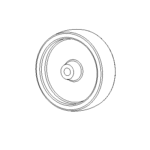 BOSS TGS06078 - Wheel 4Od 6 Cu Ft Tgs