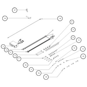 SaltDogg TGS07 Hardware Kit Diagram