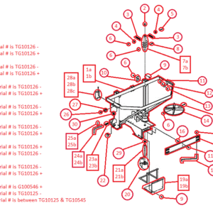 BOSS TGS1100 (w/ Smart Hitch) Frame Diagram